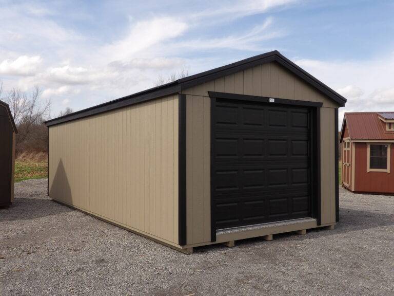 Garage Style Shed